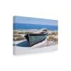 Trademark Fine Art 'Blue Boat on Beach' Canvas Art by Zhen Huan Lu view 2