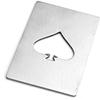 6 Pieces Sublimation blanks Credit Card 8.5 x 5.5 cm Grey Steel Bottle Beer Metal Opener Heavy duty Stainless Steel Flat for Kitchen, bar o restaurant view 1