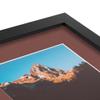ArtToFrames 9x17 inch Satin Black Picture Frame with 2 Inch Single Brique Mat, SingleMat-FRBW26079-9x17-760 view 4