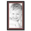 ArtToFrames 18x34 inch Satin Black Picture Frame with 2 Inch Single Brique Mat, SingleMat-FRBW26079-18x34-760 view 1