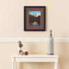ArtToFrames 18x34 inch Satin Black Picture Frame with 2 Inch Single Brique Mat, SingleMat-FRBW26079-18x34-760 view 3