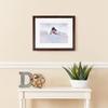 ArtToFrames 16x16 Inch Red Picture Frame, This 1.00 Inch Custom Wood Poster Frame is Brown - Comes with Foam Backing 3/16 inch and Regular Glass (FBPL0066-60823-YCHY-16x16) view 4
