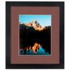 ArtToFrames 17x30 inch Satin Black Picture Frame with 2 Inch Single Brique Mat, SingleMat-FRBW26079-17x30-760 view 2