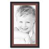 ArtToFrames 18x32 inch Satin Black Picture Frame with 2 Inch Single Brique Mat, SingleMat-FRBW26079-18x32-760 view 1
