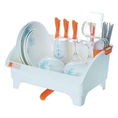 Dish Holder Household Dish Drying Rack, Kitchen Countertop Utensil Organizer Storage, Kitchen Storage Rack, Dish Drying Storage Rack Cup Drying Rack (Color : A)