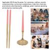 Travel Utensils Set, Oxidation Resistance Easy To Clean Surface Reusable Utensils Set Wide Applications for Hotels for Families(Pink gold) view 2