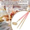 Travel Utensils Set, Oxidation Resistance Easy To Clean Surface Reusable Utensils Set Wide Applications for Hotels for Families(Pink gold) view 4
