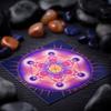 Metatron's Cube - Five Inch Mini Color Grid Card - 4 Color Printed view 2