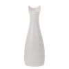 1pc Ceramic Cat Ear Flower Vase for Dried Flowers Unique Home Decor Accent for Living Room and Office Chic Art Vase Ornament for Cat White view 1