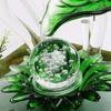 YKHB Tabletop Fountain Tabletop Fountain Ceramic Glass Desktop Fountain Humidifier Feng Shui Water Fountain Lucky Office Decoration 10.63 Inches Best Gift view 4