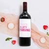30th Birthday Wine Bottle Label,Funny Cute Wine Label Gift Ideas Bar Cart Thirteen Going on 30 for Women view 1