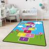 XQKXHZ Kids Carpet Play Mat, Kids Rugs for Playroom & Kid Bedroom, Soft Non Slip Room Decor Rug, Kids Hopscotch Floor Rug, Educational Learning Carpet, Funny Children Area Rug,130x190cm view 3