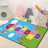 XQKXHZ Kids Carpet Play Mat, Kids Rugs for Playroom & Kid Bedroom, Soft Non Slip Room Decor Rug, Kids Hopscotch Floor Rug, Educational Learning Carpet, Funny Children Area Rug,130x190cm view 4