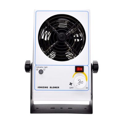 Ionizing Air Blower ESD Ionizer Fan Anti Static Fan Static Eliminator with Warmer Switch (220V)