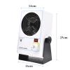 Ionizing Air Blower ESD Ionizer Fan Anti Static Fan Static Eliminator with Warmer Switch (110V) view 3