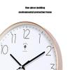 BcofoA Nordic Wall Clock Living Room Clock Creative Modern Minimalist Wall Watch Clock Wall Fashion Quartz Clock Home 15 inches (Color : Light Blue) view 3