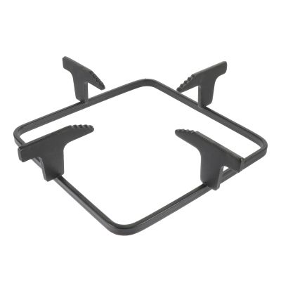 Wok Ring Cast Iron Wok Support Ring Square Gas Stove Range Burner Grate Gas Stove Burner Rings Wok Pan Stand Holder Pot Rack Stove Trivets 7.87 inch