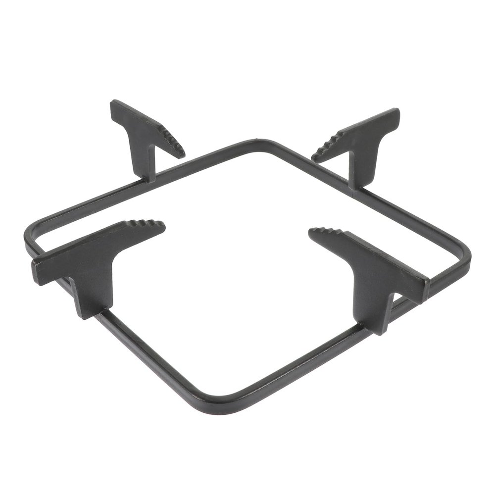 Wok Ring Cast Iron Wok Support Ring Square Gas Stove Range Burner Grate Gas Stove Burner Rings Wok Pan Stand Holder Pot Rack Stove Trivets 7.87 inch