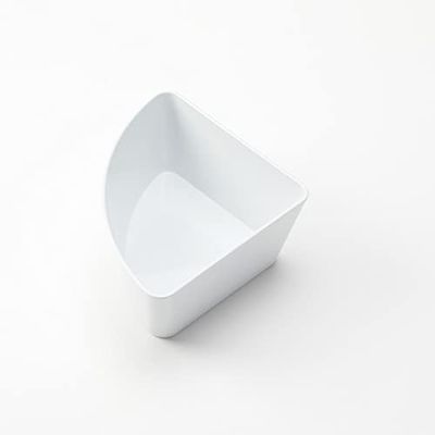 American Metalcraft Del Mar Collection 24 oz. Quarter Round Bowl, ABS, White