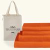 Alaska King Size 4-Piece Sheet Set - Hotel Luxury 400-Thread-Count Egyptian Cotton Extra Soft Bed Sheets - Deep Pocket fits up to 18-21 inch Mattress (Solid, Orange) view 1