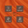 Alaska King Size 4-Piece Sheet Set - Hotel Luxury 400-Thread-Count Egyptian Cotton Extra Soft Bed Sheets - Deep Pocket fits up to 18-21 inch Mattress (Solid, Orange) view 4