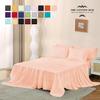 Grand King Size 4-Piece Sheet Set - Hotel Luxury 400-Thread-Count Egyptian Cotton Extra Soft Bed Sheets - Deep Pocket fits up to 18-21 inch Mattress (Stripe, Peach) view 2