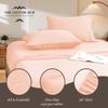 Grand King Size 4-Piece Sheet Set - Hotel Luxury 400-Thread-Count Egyptian Cotton Extra Soft Bed Sheets - Deep Pocket fits up to 18-21 inch Mattress (Stripe, Peach) view 3