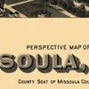 Missoula Montana Panoramic Bird's Eye View Map by the American Publishing Co. circa 1891 - available in 16 x 24 inches and 24 x 36 inches (24 x 36 inches) view 4