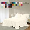Grand King Size 4-Piece Sheet Set - Hotel Luxury 400-Thread-Count Egyptian Cotton Extra Soft Bed Sheets - Deep Pocket fits up to 18-21 inch Mattress (Solid, Ivory) view 2