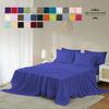 Queen Size 6-Piece Sheet Set - Hotel Luxury 400-Thread-Count Egyptian Cotton Extra Soft Bed Sheets - Deep Pocket fits up to 22-26 inch Mattress (Solid, Royal Blue) view 2