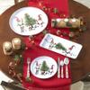 Christmas Flatware Set - Gnome Eating Utensils for Holiday Dinner - Set of 16 view 3