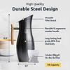 Invigorated Water pH Vitality Stainless Steel Alkaline Water Filter Pitcher - High pH Water Purifier with 1 Alkalizer Filter Pouch (400-Liter Capacity), 8-Cup (1.9L, Black) view 3