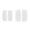 IRIS USA Replacement Floor Cleaning Pads, 2 Soft and 2 Scrub Pads, for Electric Mop view 1
