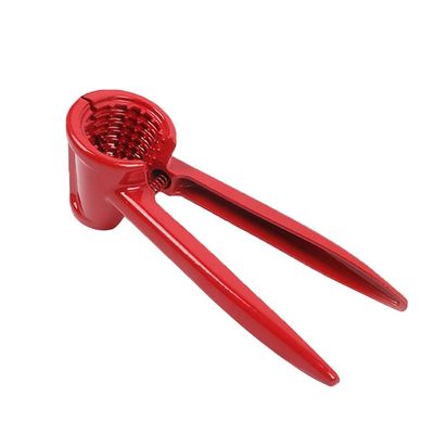 YUHUAWF Nut Cracker 1pc Nutcracker Sheller Clip Funnel Nut Cracker Splash Proof Nutcracker Metal Sheller Kitchen Walnut Cracker Portable Opener Tool Stainless Steel (Color : Red)