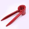 YUHUAWF Nut Cracker 1pc Nutcracker Sheller Clip Funnel Nut Cracker Splash Proof Nutcracker Metal Sheller Kitchen Walnut Cracker Portable Opener Tool Stainless Steel (Color : Red) view 4
