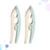 YUHUAWF Nut Cracker 2pcs Multifunctional Nut Walnut Opener Nut Pliers Tool Nut Shucker Portable Walnut Clip for Home Stainless Steel (Color : As Shown 1) view 1