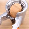 Nut Cracker Tool Walnut Clip Aluminum Alloy Dried Fruit Clip Kitchen Dried Fruit Open Core Clip Walnut Needle Multifunctional Serrated Funnel Clip Tool Nutcracker Pecan view 3