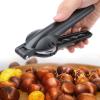 Nut Cracker Tool Nut Opener Cutter Chestnut Peeling Device Chestnut Claw Raw 2 In 1 Quick Chestnut Clip Walnut Pliers Chestnut Metal Nutcracker Nutcracker Pecan (Color : Pink) view 4