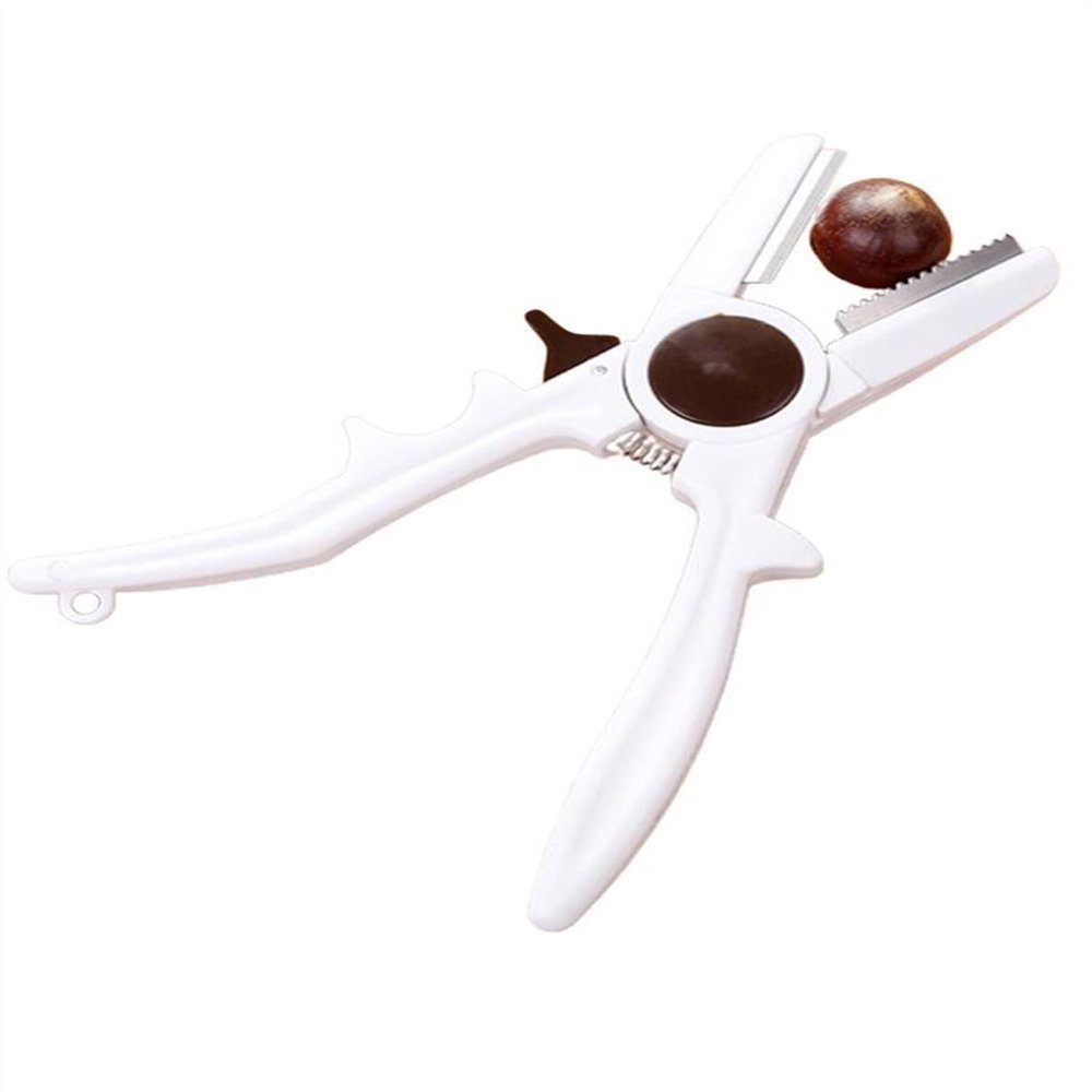 Nut Cracker Tool Chestnut Cracker Stainless Steel Chestnut Clip Walnut Pliers Metal Cracker Sheller Nut Opener Cutter Kitchen Gadgets And Accesso Nutcracker Pecan