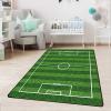 XQKXHZ Kids Rug for Playroom, Kids Carpet Playmat Rug, Fun Football Field Game Floor Carpet, Learn & Have Fun & Educational Play Mat Rug Great for Children Bedroom Playroom Living Room,140x200cm view 4