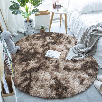 BAILR Super Soft and Comfy Carpet 55inch, Fluffy Soft Bedroom Area Rugs, Non Slip Furry Living Room Carpets, for Girls Room, Kids Room, Baby Room