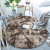 BAILR Super Soft and Comfy Carpet 55inch, Fluffy Soft Bedroom Area Rugs, Non Slip Furry Living Room Carpets, for Girls Room, Kids Room, Baby Room view 1
