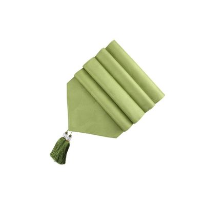 YKHB Table Runner with Detachable Tassel Table Runners Rectangular Handmade Table Runners for Holidays,Weddings,Daily Decor (Color : C, Size : 35X180CM)