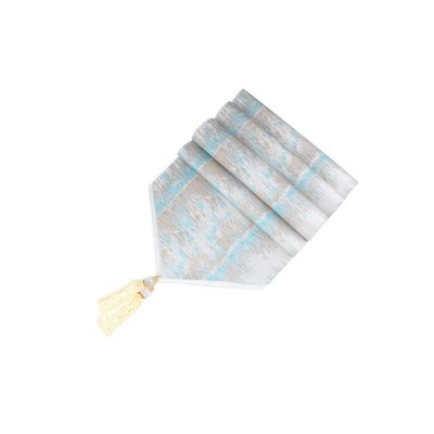 YKHB Table Runner Modern Handmade Table Runners with Tassels Table Runners for Home and Restaurant Decoration Or Dressing Tables (Color : A, Size : 35183cm)