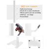 XIGOO Storage-Stand-Docking-Station-Holder Compatible with V15 Detect V11 V10 V8 V7 V6 Cordless Vacuum Cleaners, Stable Metal Organizer Rack(White, 6 Hooks) view 2