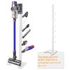 XIGOO Storage-Stand-Docking-Station-Holder Compatible with V15 Detect V11 V10 V8 V7 V6 Cordless Vacuum Cleaners, Stable Metal Organizer Rack(White, 6 Hooks) view 4