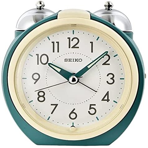 Dongng Snooze Night Light, High Volume Ringtone, Crescendo, Smart Light Energy Ringing Alarm Clock (Green)