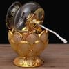 15cm Household Buddha Ceramic Oil Lamp Lamp Windproof Butter Lamp Buddhist Supplies view 2