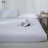 Icegrey Bedding Deep Pocket Fitted Sheet Bottom Sheet Soft Microfiber Shrinkage and Fade Resistant Non-Slip Snug Fit for Mattress, White, only 1pc Pillowcase 18"x30" view 1