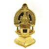 JDS Puja Articles by Sengems Traditional Panchaloha Kamatchi Vilakku/Kamakshi Devi Maa Diya/Oil Lamp, Golden (Weight:370g) view 1